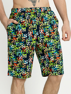 Шорты Мужские Буквы Яркие арт.мк218бя